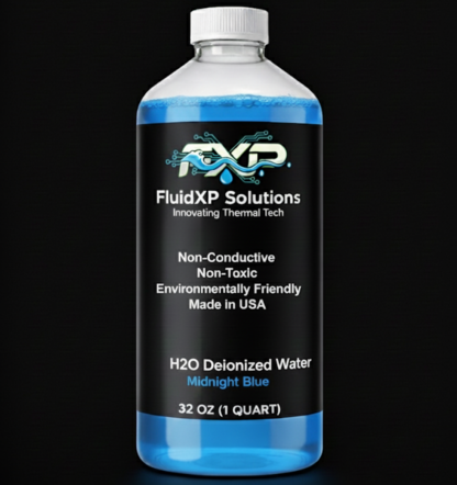 H2O Deionized Water Midnight Blue UV 1 Gallon image 0