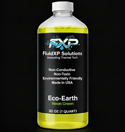 Eco-Earth Neon Green UV 64OZ image 0