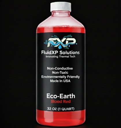 Eco-Earth Blood Red Non-UV 1 Gallon image 0